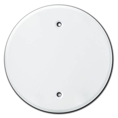 white round electrical box cover|junction box cover plate.